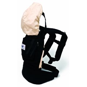 baby carrier with head cover